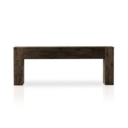 Four Hands - Abaso Console Table - Ebony Rustic Wormwood Oak - 229656-003 veiw 2