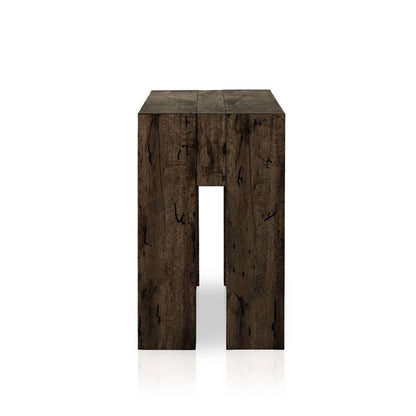 Four Hands - Abaso Console Table - Ebony Rustic Wormwood Oak - 229656-003 veiw 5