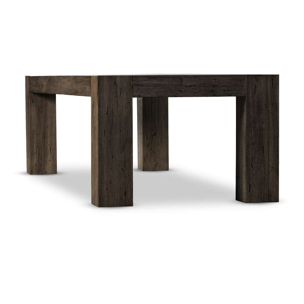 Four Hands - Abaso Dining Table - Ebony Rustic Wormwood Oak - 233931-002 veiw 4