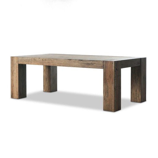 Four Hands - Abaso Dining Table - Rustic Wormwood Oak - 241459-001 view 2