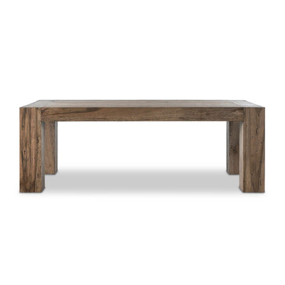 Four Hands - Abaso Dining Table - Rustic Wormwood Oak - 241459-001 view 4