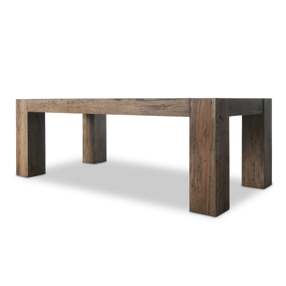Four Hands - Abaso Dining Table - Rustic Wormwood Oak - 241459-001 view 5