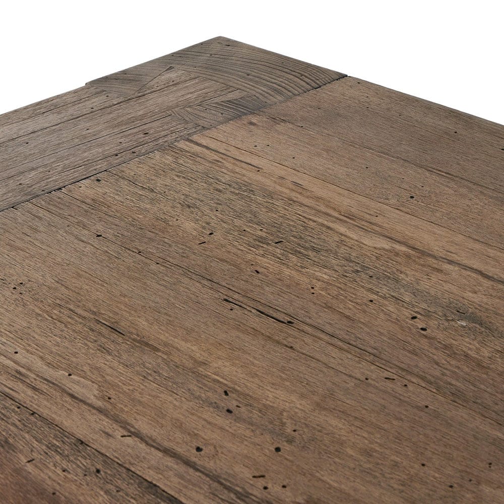 Four Hands - Abaso Dining Table - Rustic Wormwood Oak - 241459-001 view 6