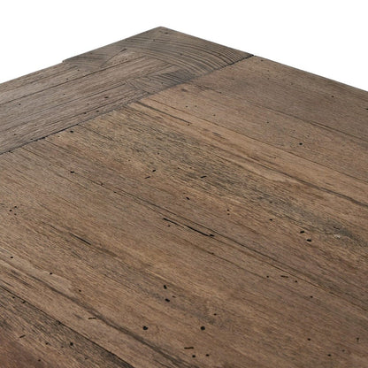 Four Hands - Abaso Dining Table - Rustic Wormwood Oak - 241459-001 view 6