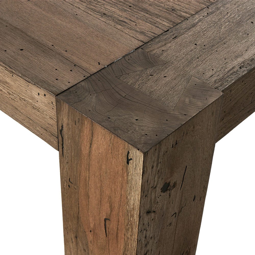 Four Hands - Abaso Dining Table - Rustic Wormwood Oak - 241459-001 view 7