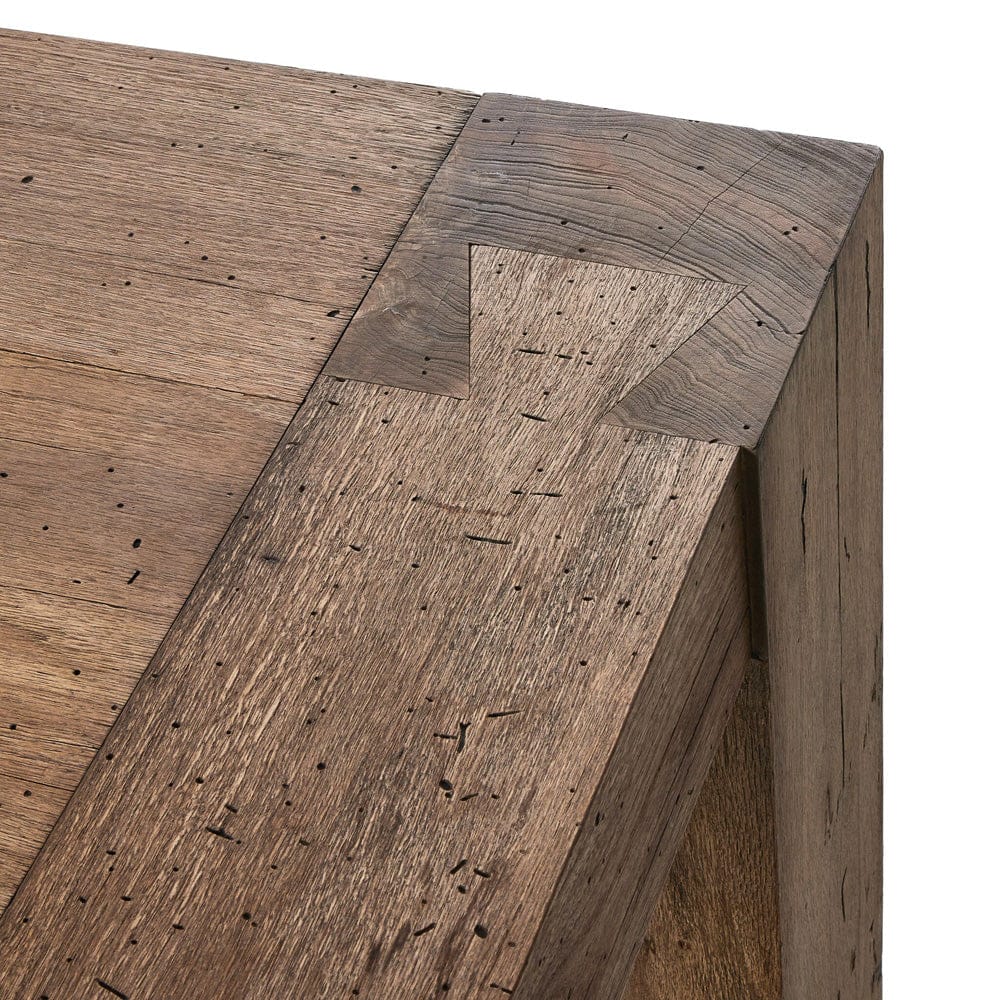 Four Hands - Abaso Dining Table - Rustic Wormwood Oak - 241459-001 view 8