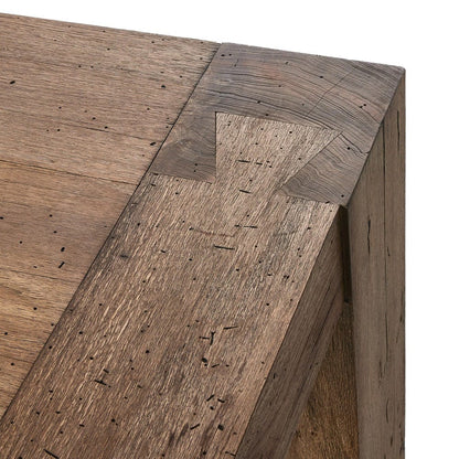Four Hands - Abaso Dining Table - Rustic Wormwood Oak - 241459-001 view 8