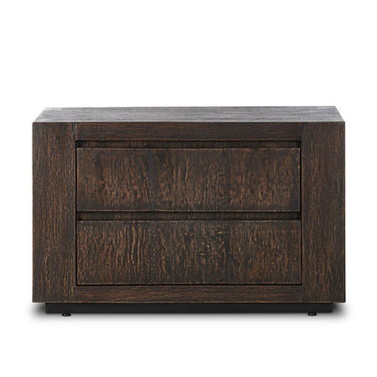 Four Hands - Abaso Nightstand - Ebony Rustic Wormwood Oak - 239842-002 view 1
