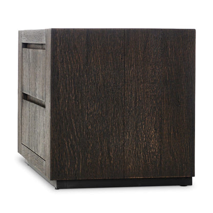 Four Hands - Abaso Nightstand - Ebony Rustic Wormwood Oak - 239842-002 view 4