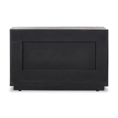Four Hands - Abaso Nightstand - Ebony Rustic Wormwood Oak - 239842-002 view 6