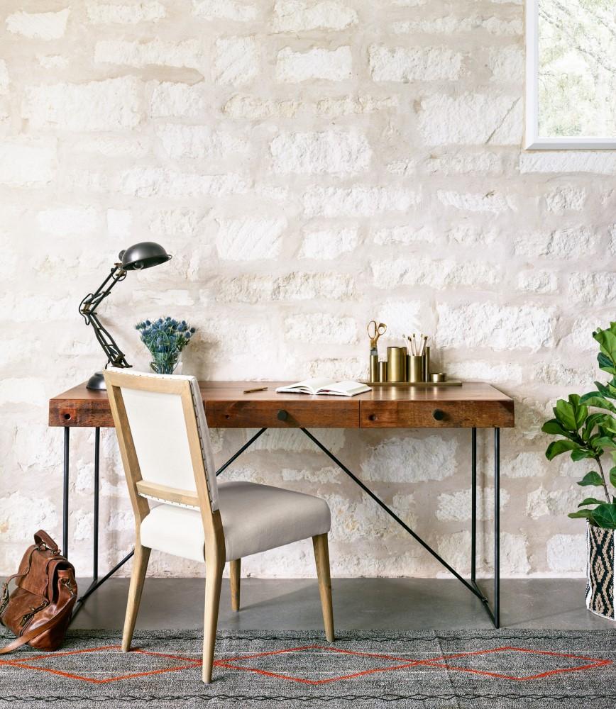 Four Hands - Kurt Dining Chair - Dark Linen - CABT-89A veiw 11
