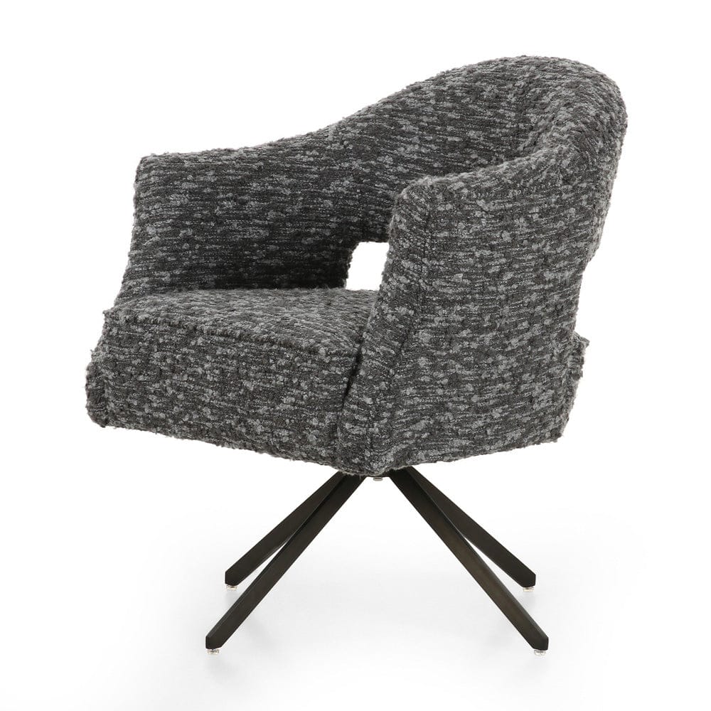 Four Hands - Adara Desk Chair - Solema Charcoal - 109252-013 view 2