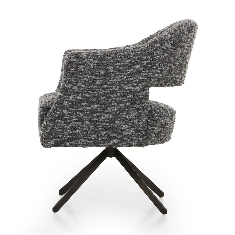 Four Hands - Adara Desk Chair - Solema Charcoal - 109252-013 view 3