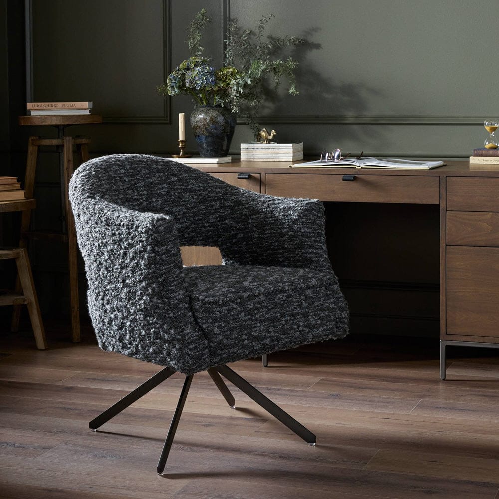 Four Hands - Adara Desk Chair - Solema Charcoal - 109252-013 view 12