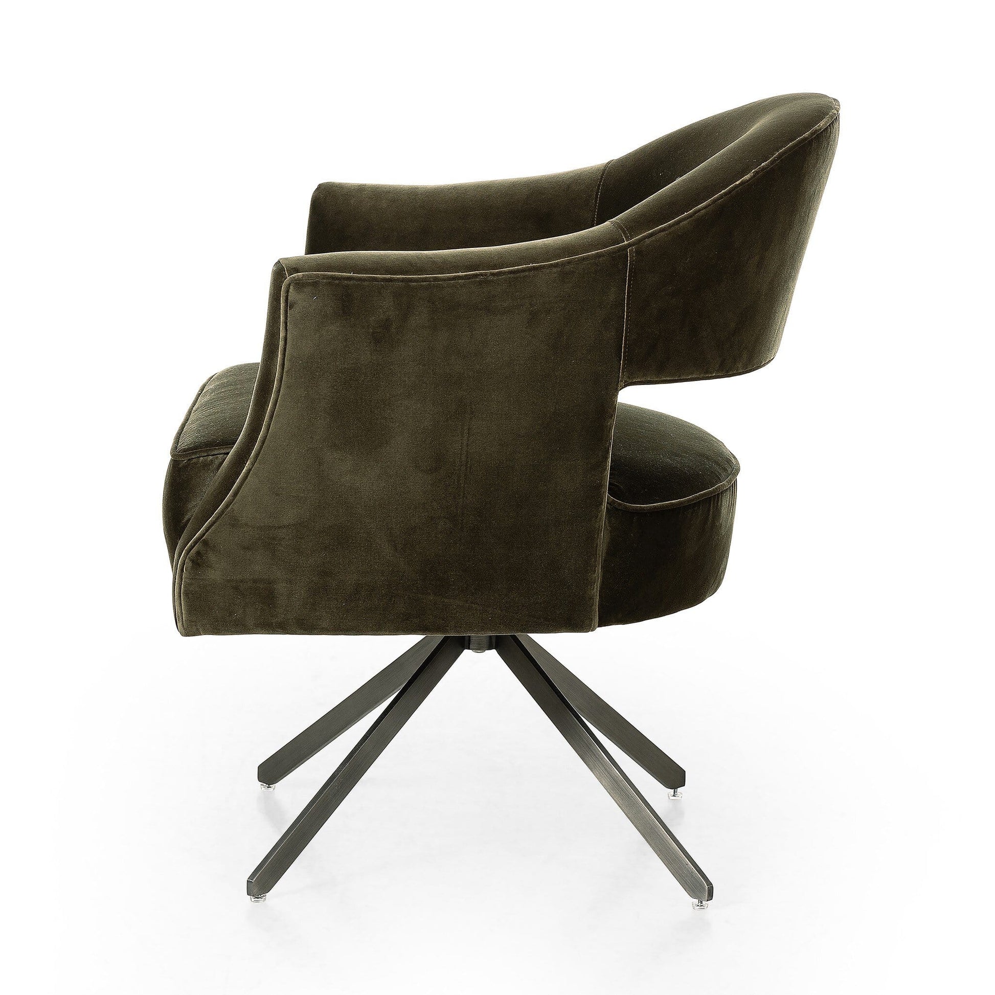 Four Hands - Adara Desk Chair - Surrey Olive - 109252-009 view 3