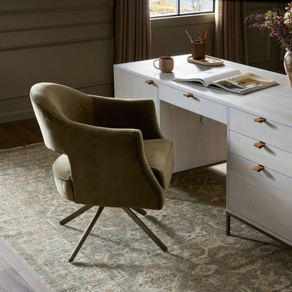 Four Hands - Adara Desk Chair - Surrey Olive - 109252-009 view 6
