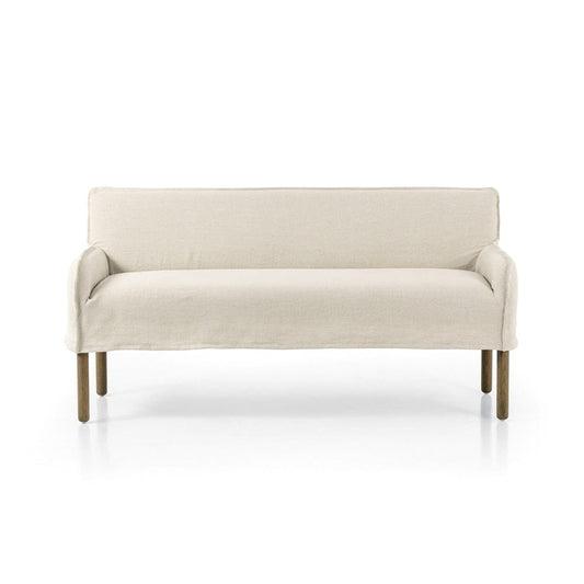 Four Hands - Addington Slipcover Bench - Brussels Natural - 239075-001 view 1