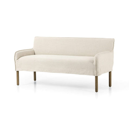 Four Hands - Addington Slipcover Bench - Brussels Natural - 239075-001 view 2