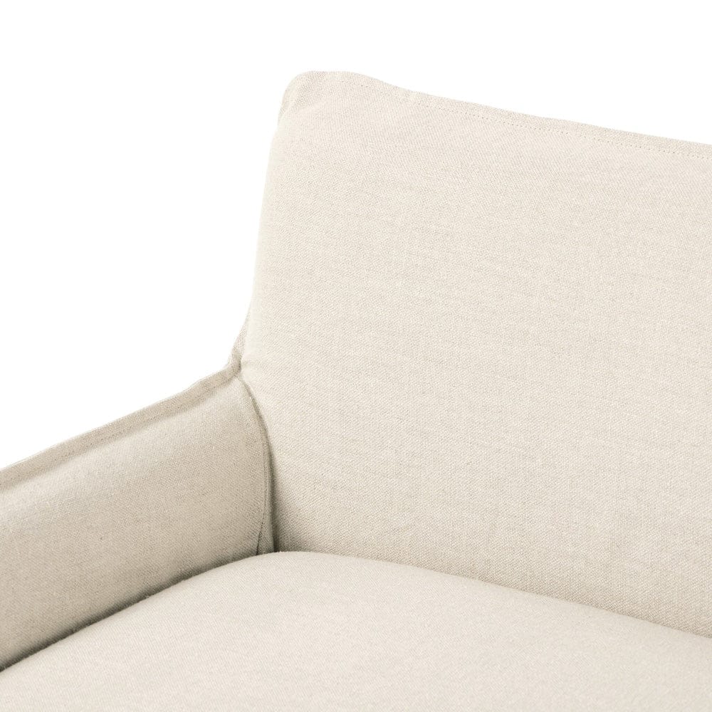 Four Hands - Addington Slipcover Bench - Brussels Natural - 239075-001 view 7