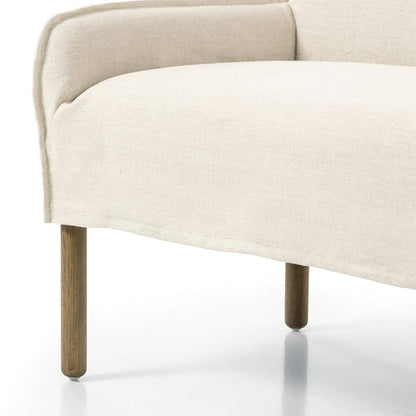 Four Hands - Addington Slipcover Bench - Brussels Natural - 239075-001 view 9