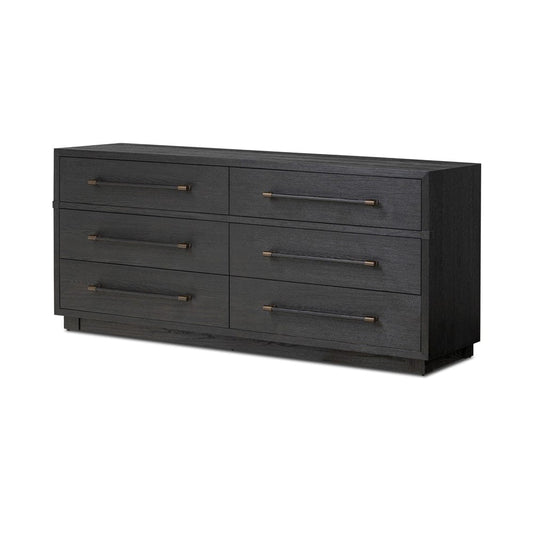 Four Hands - Adolfo 6 Drawer Dresser - Modern Black Ash - 243911-001 view 2