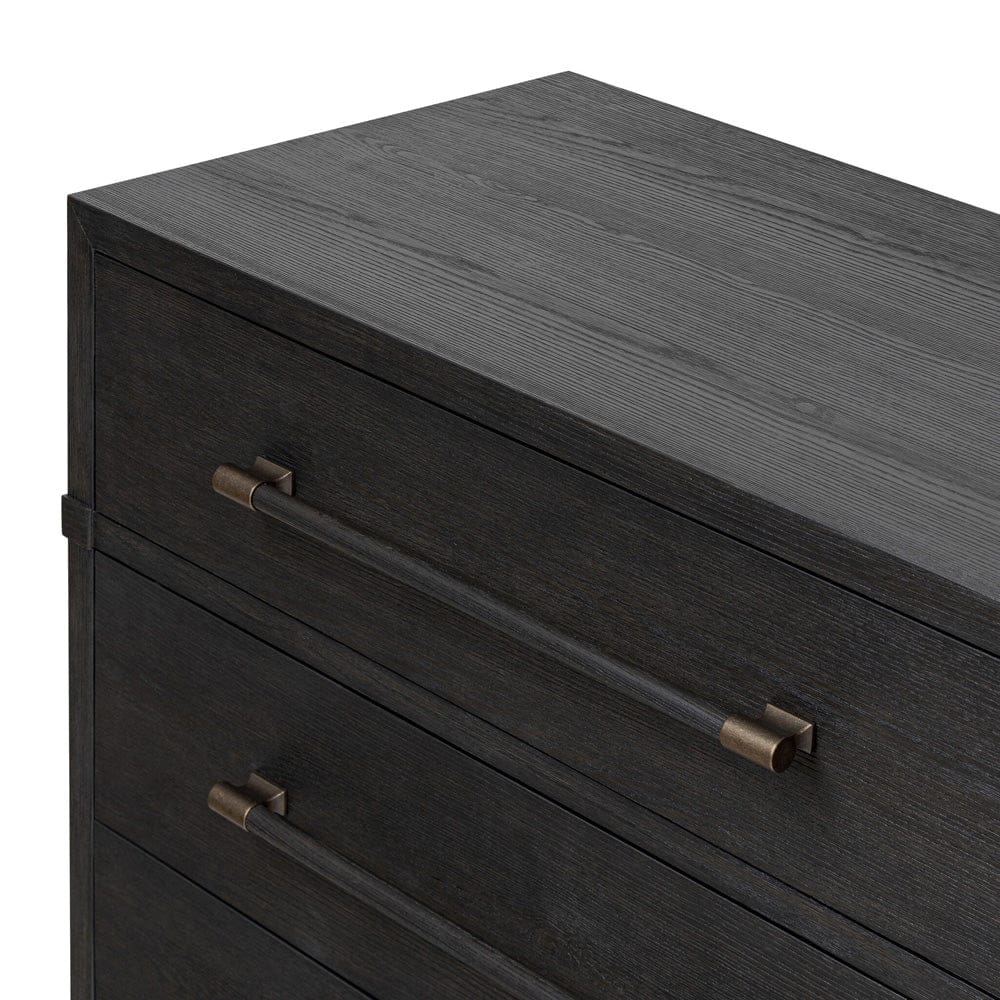Four Hands - Adolfo 6 Drawer Dresser - Modern Black Ash - 243911-001 view 7