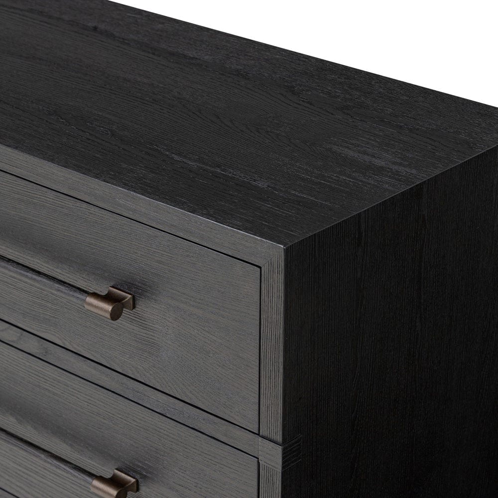 Four Hands - Adolfo 6 Drawer Dresser - Modern Black Ash - 243911-001 view 8