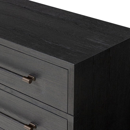 Four Hands - Adolfo 6 Drawer Dresser - Modern Black Ash - 243911-001 view 8