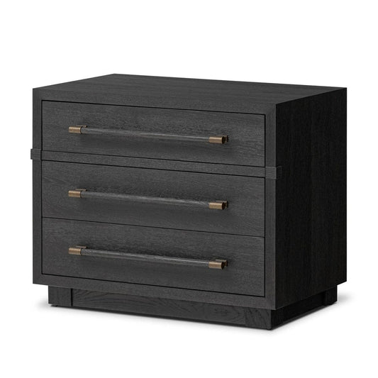 Four Hands - Adolfo Nightstand - Modern Black Ash - 244499-001 view 2