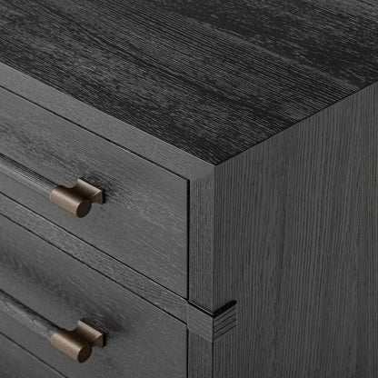 Four Hands - Adolfo Nightstand - Modern Black Ash - 244499-001 view 7