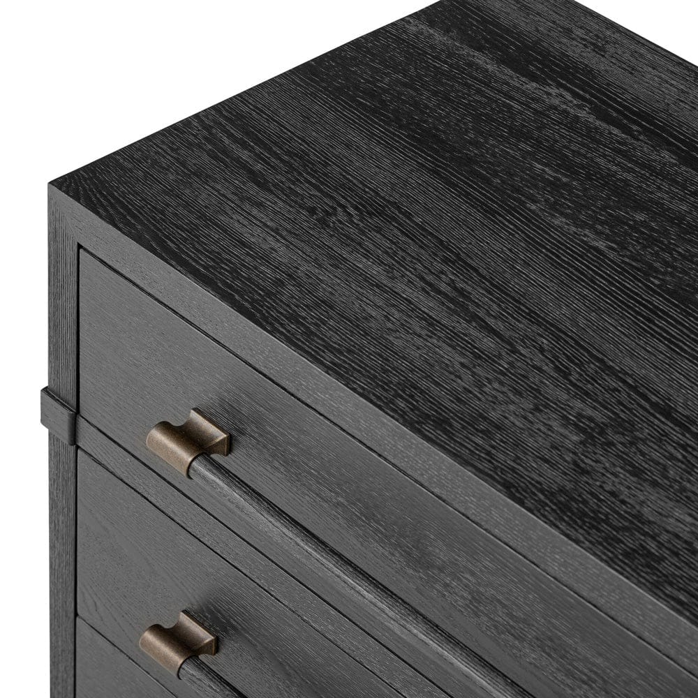 Four Hands - Adolfo Nightstand - Modern Black Ash - 244499-001 view 8