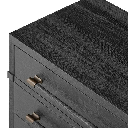 Four Hands - Adolfo Nightstand - Modern Black Ash - 244499-001 view 8