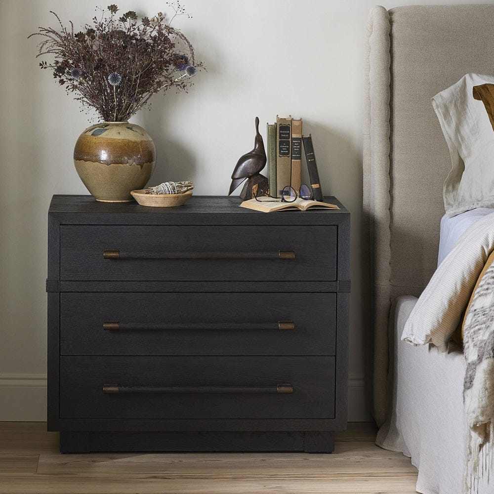 Four Hands - Adolfo Nightstand - Modern Black Ash - 244499-001 view 12