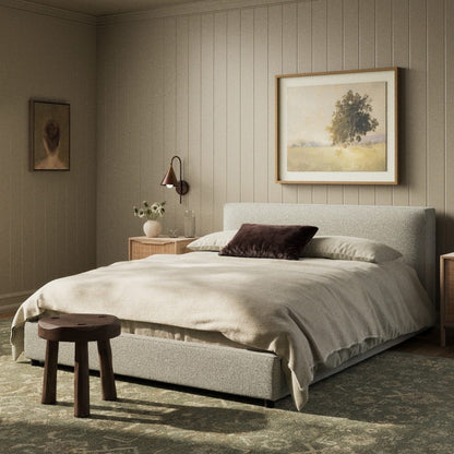 Four Hands - Aidan Queen Bed-Plushtone Linen - 106185-046 veiw 9