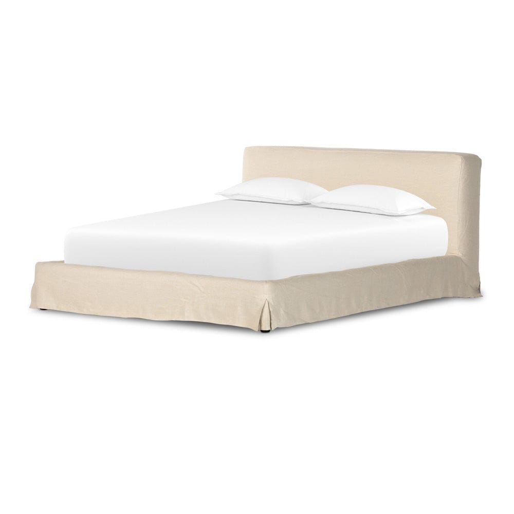 Four Hands - Aidan Slipcover Bed - Brussels Natural - 234707-002 view 2