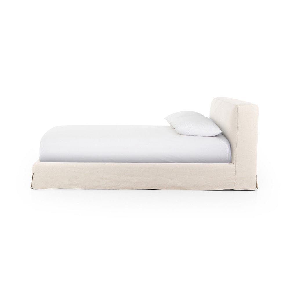 Four Hands - Aidan Slipcover Bed - Brussels Natural - 234707-002 view 3