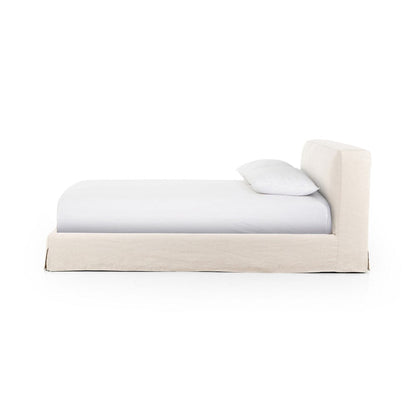 Four Hands - Aidan Slipcover Bed - Brussels Natural - 234707-002 view 3