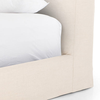 Four Hands - Aidan Slipcover Bed - Brussels Natural - 234707-002 view 5