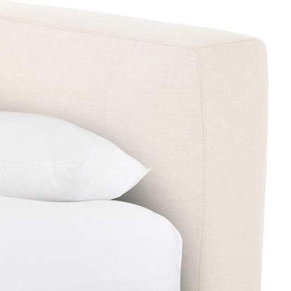 Four Hands - Aidan Slipcover Bed - Brussels Natural - 234707-002 view 6
