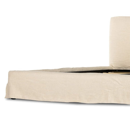 Four Hands - Aidan Slipcover Bed - Brussels Natural - 234707-002 view 9