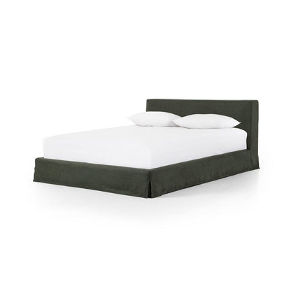 Four Hands - Aidan Slipcover Bed - Brussels Pine - 234707-008 view 2