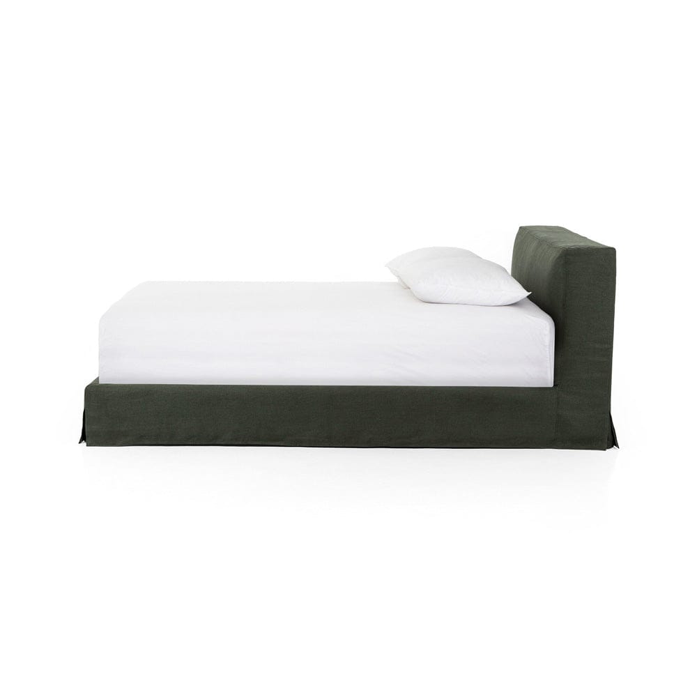 Four Hands - Aidan Slipcover Bed - Brussels Pine - 234707-008 view 3