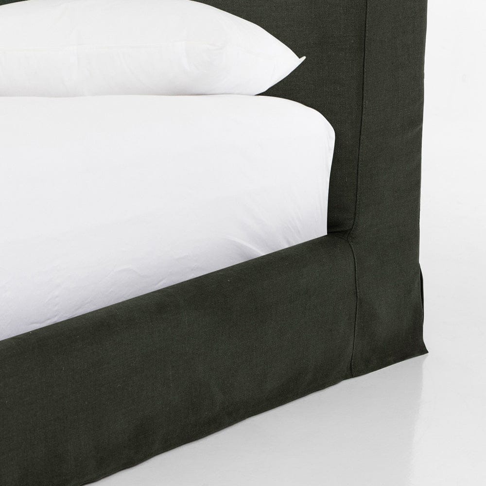Four Hands - Aidan Slipcover Bed - Brussels Pine - 234707-008 view 5