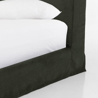 Four Hands - Aidan Slipcover Bed - Brussels Pine - 234707-008 view 5