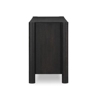 Four Hands - Aiden - Ezri 6 Drawer Dresser - Carved Black Oak - 241430-002 veiw 5