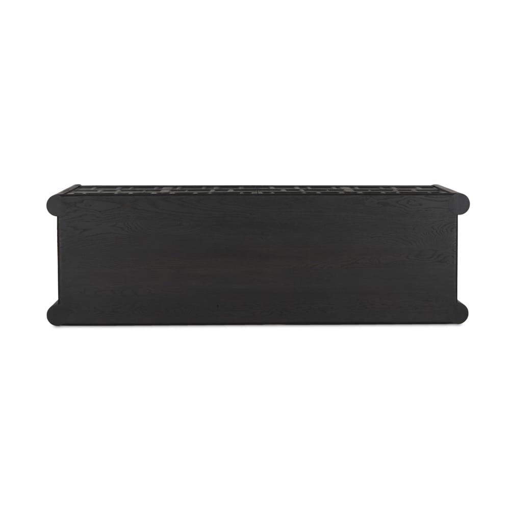 Four Hands - Aiden - Ezri 6 Drawer Dresser - Carved Black Oak - 241430-002 veiw 10