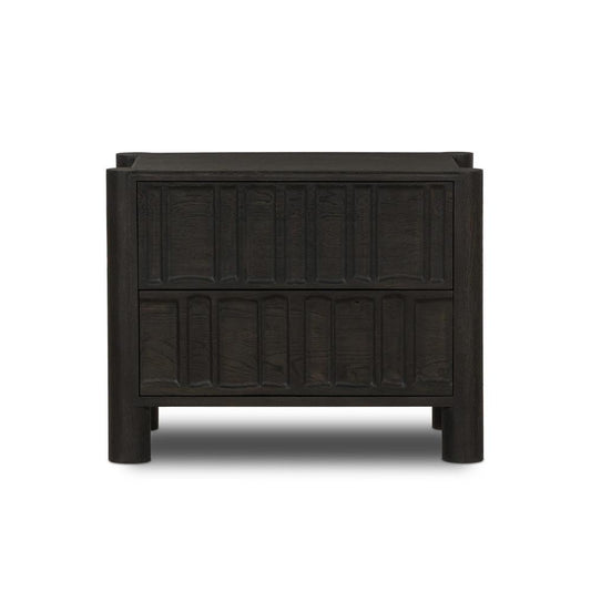 Four Hands - Aiden - Ezri Nightstand - Black Oak - 241432-002 veiw 2