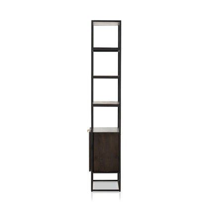 Four Hands - Aiden - Kelby Bookcase - Gunmetal - 226055-001 veiw 4