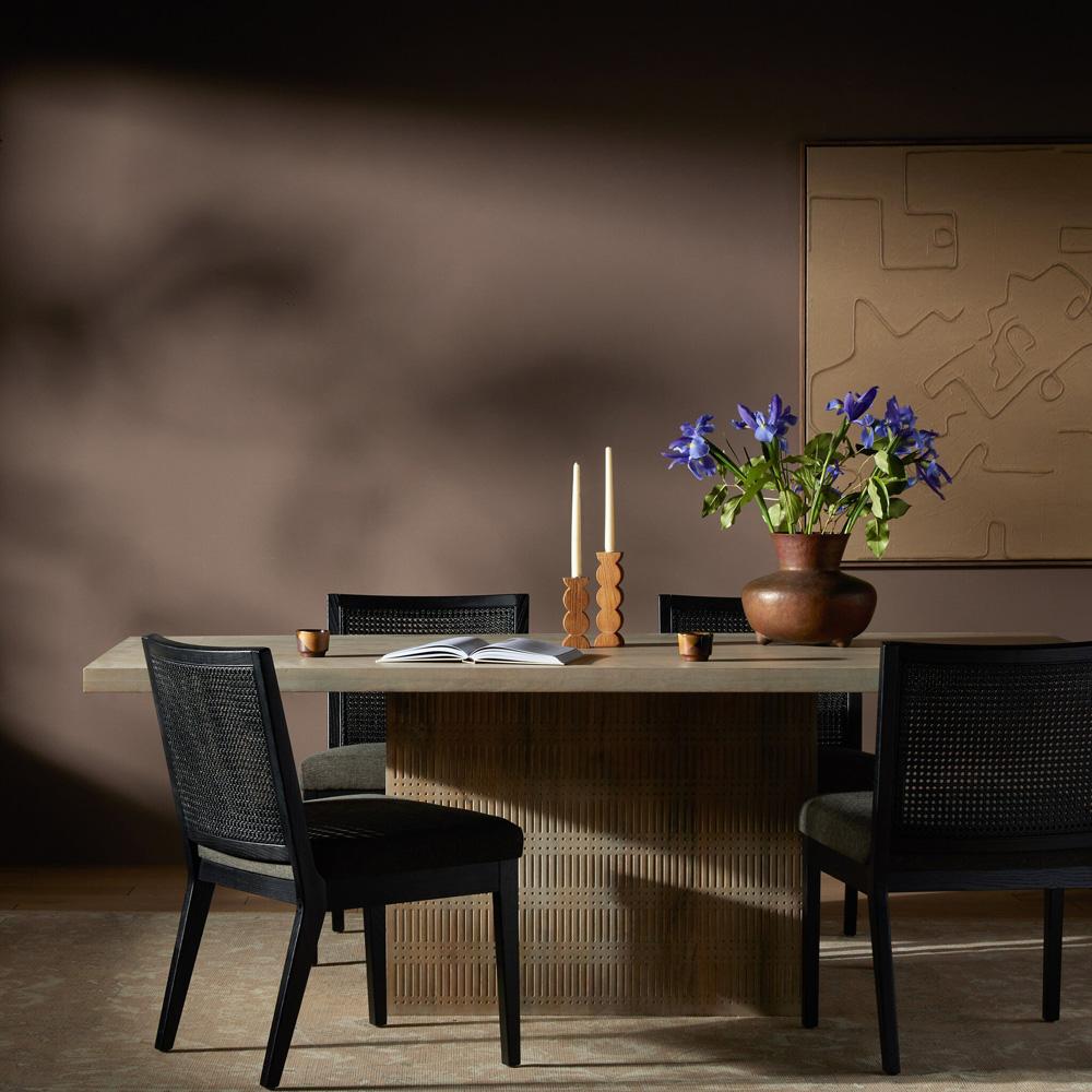 Four Hands - Aiden - Kelby Dining Table - Light Wash Mango - 235369-002 veiw 7