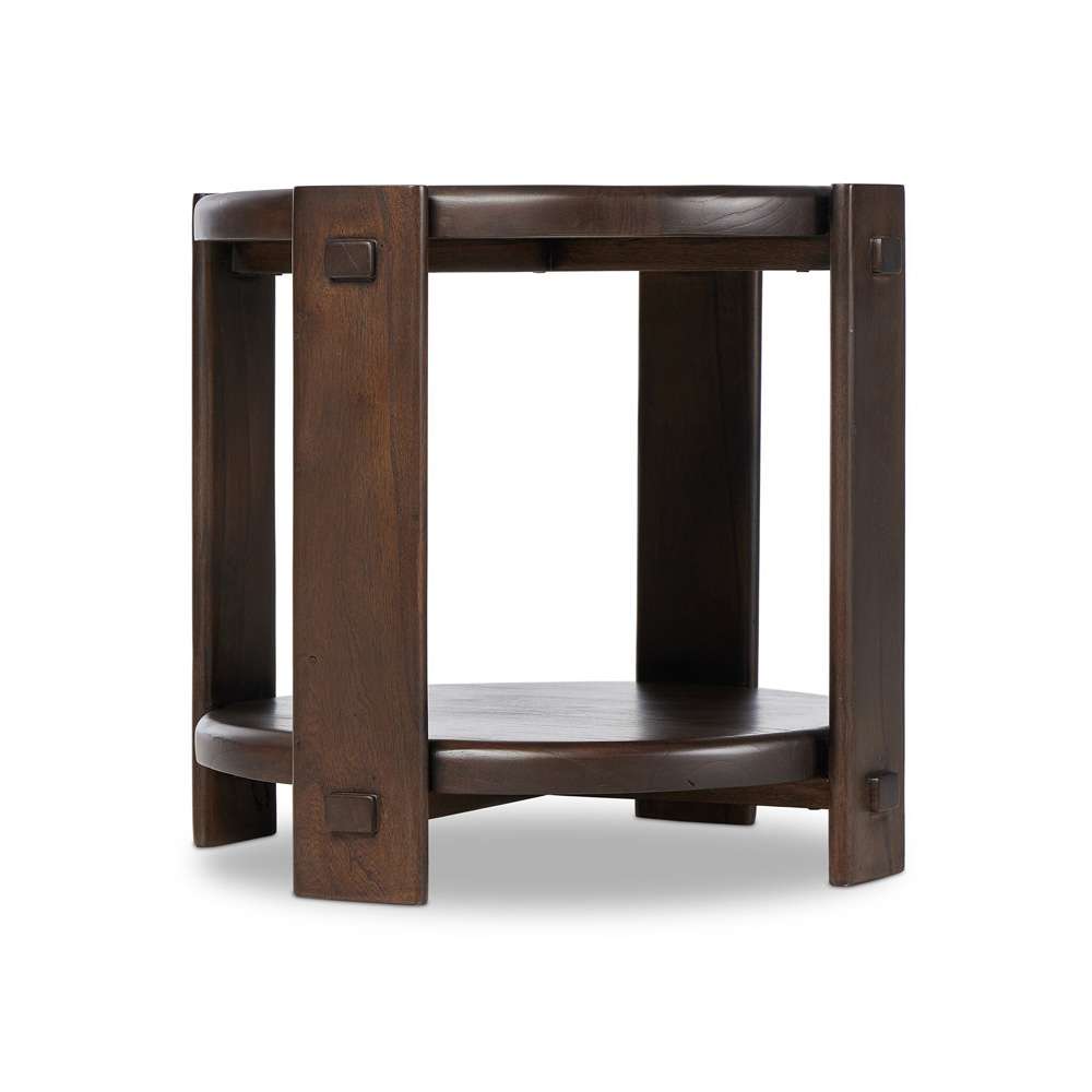 Four Hands - Aiden - Two Tier End Table - Matte Brown Neem - 236463-002 veiw 5
